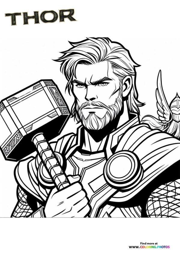 Thor with Mjolnir