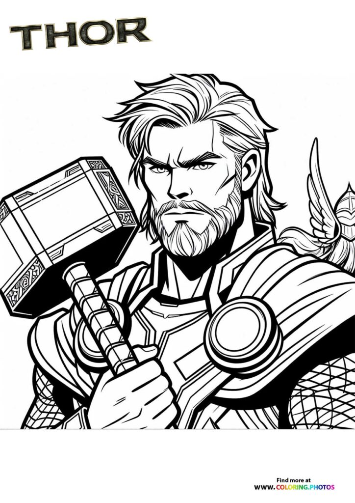 Thor with Mjolnir