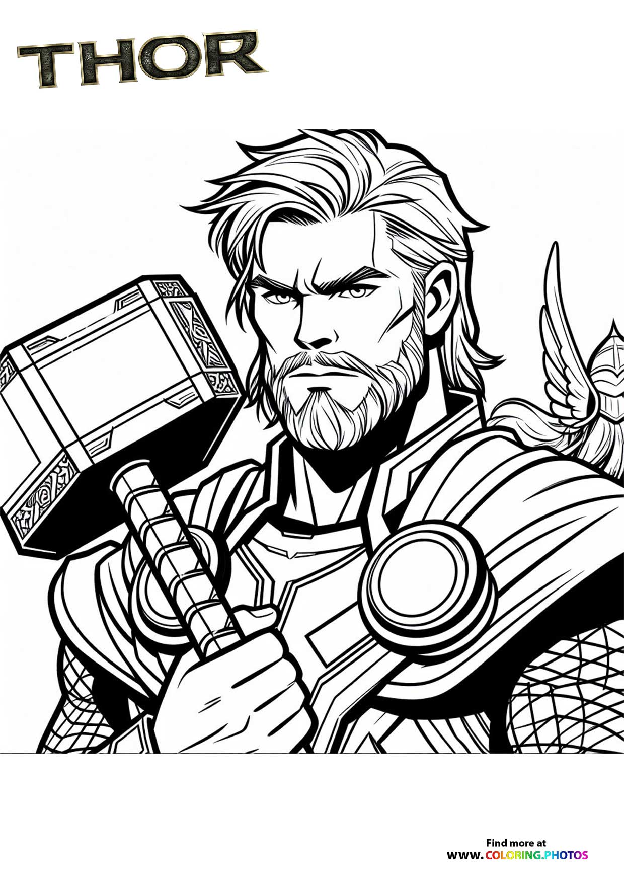 Thor with Mjolnir