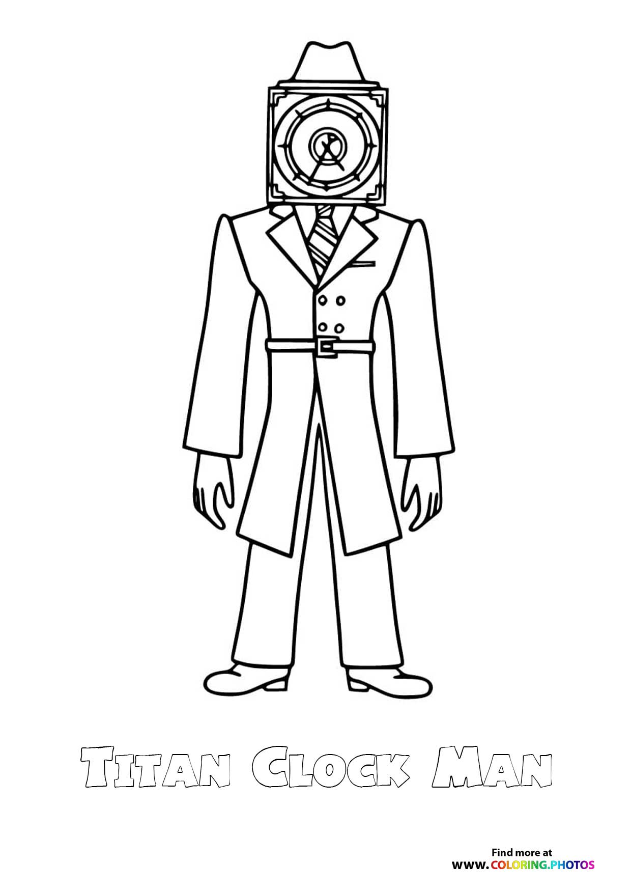 Titan Clock Man from Skibidi Toilet