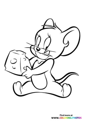 Tom and Jerry with cheese