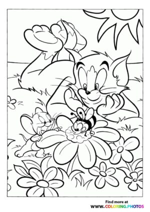 Tom and Jerry in nature