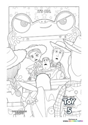 Forky, Woody & Buzz Adventure