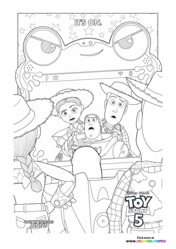Forky, Woody & Buzz Adventure