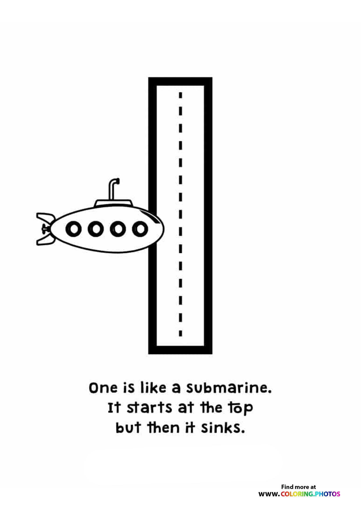 Trace numbers coloring pages
