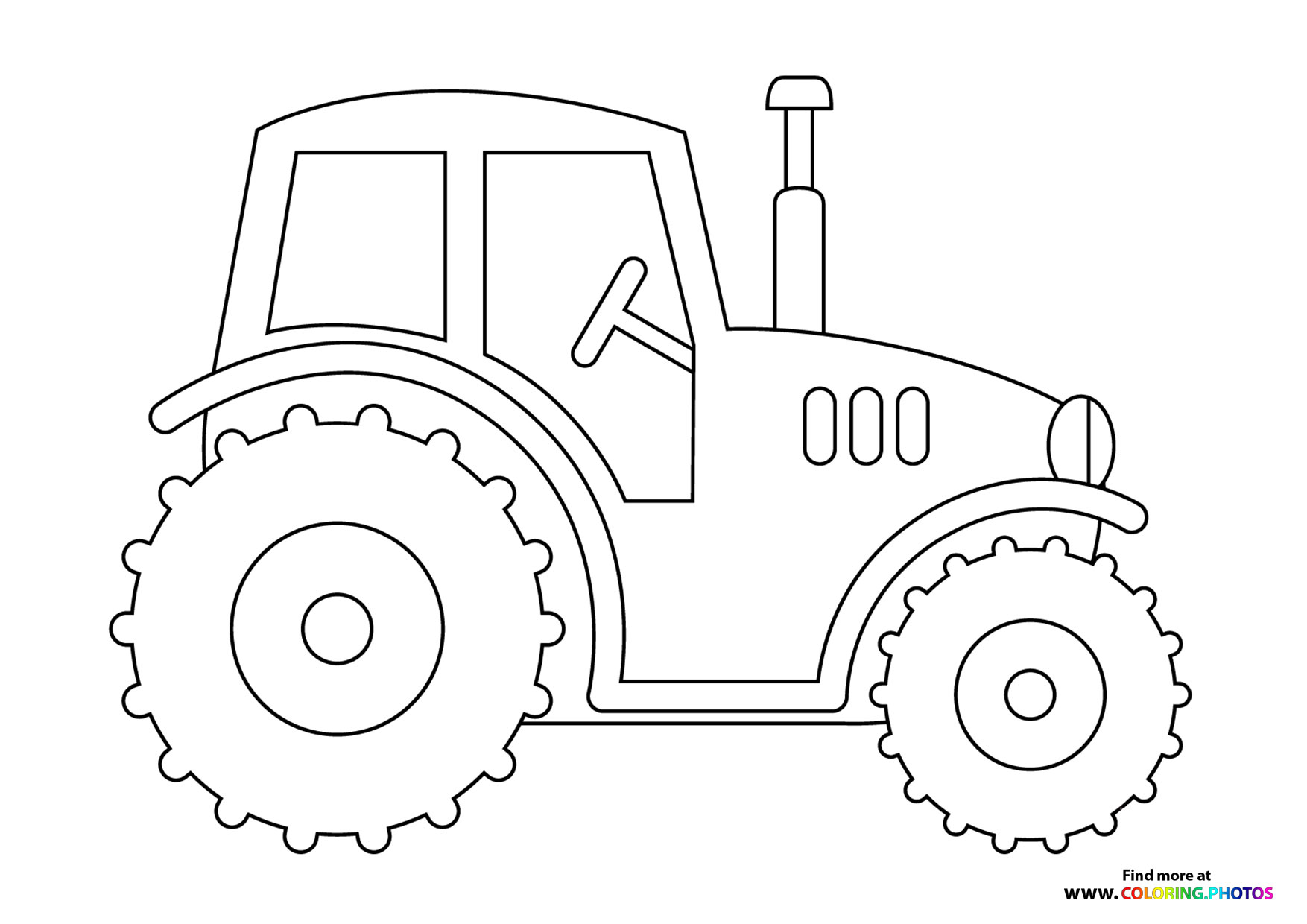Tractor outline