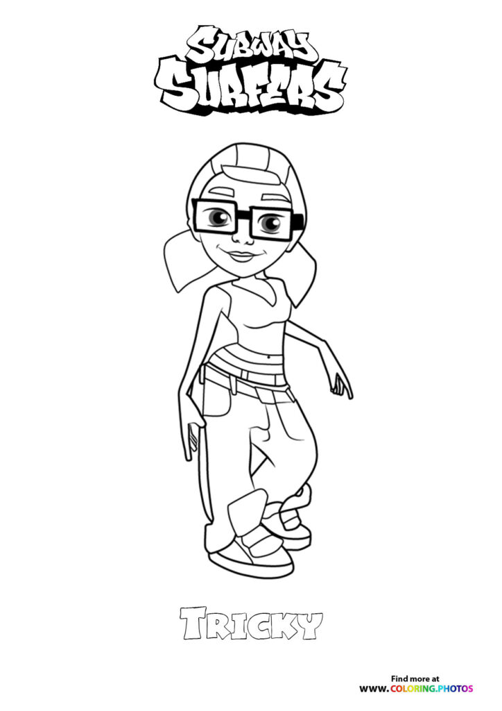 Tricky from Subway Surfers