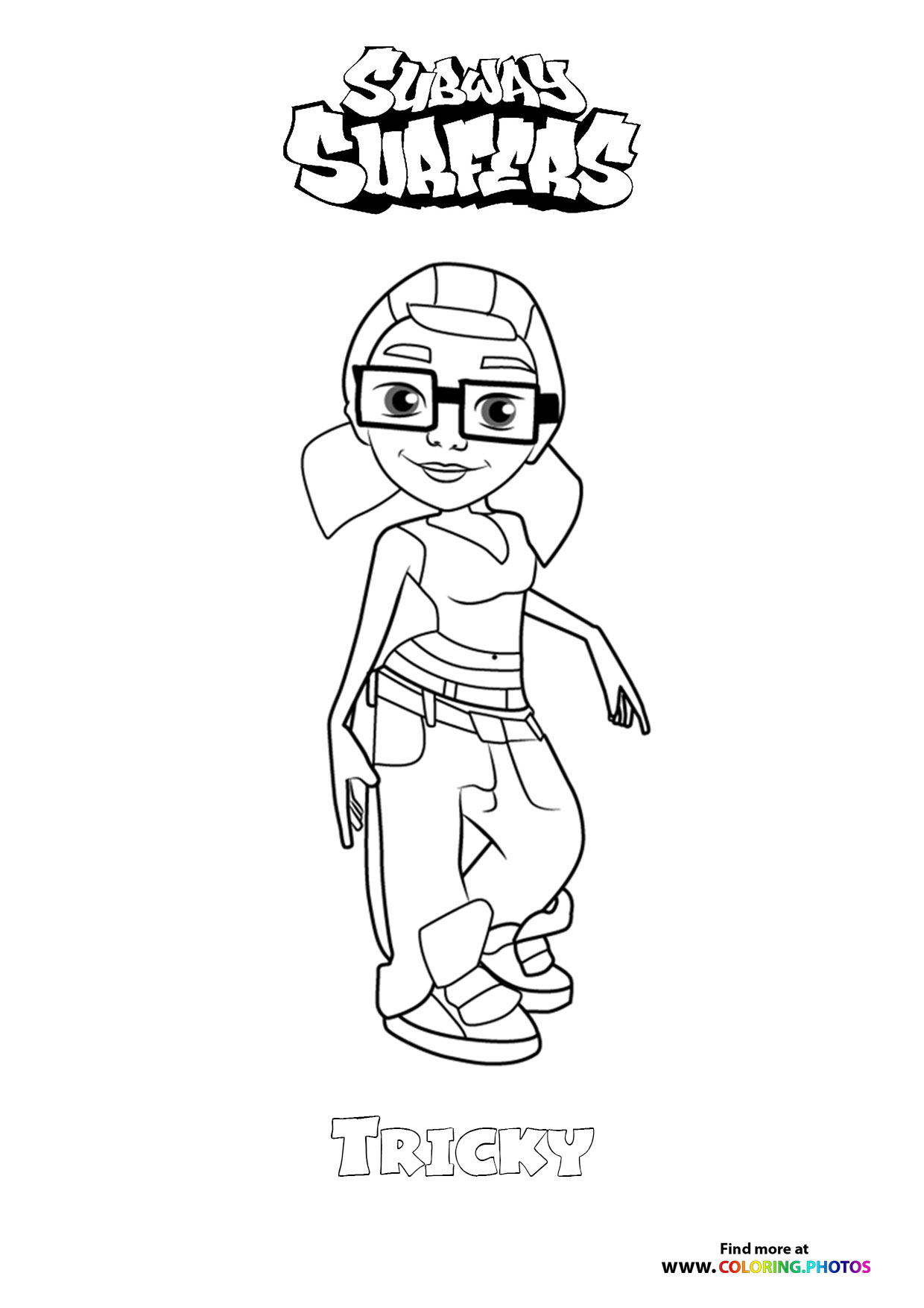 Tricky from Subway Surfers