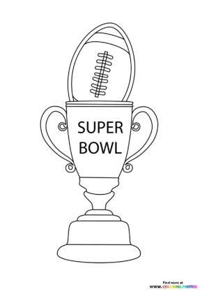 Super bowl trophy