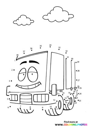 Truck dot the dots
