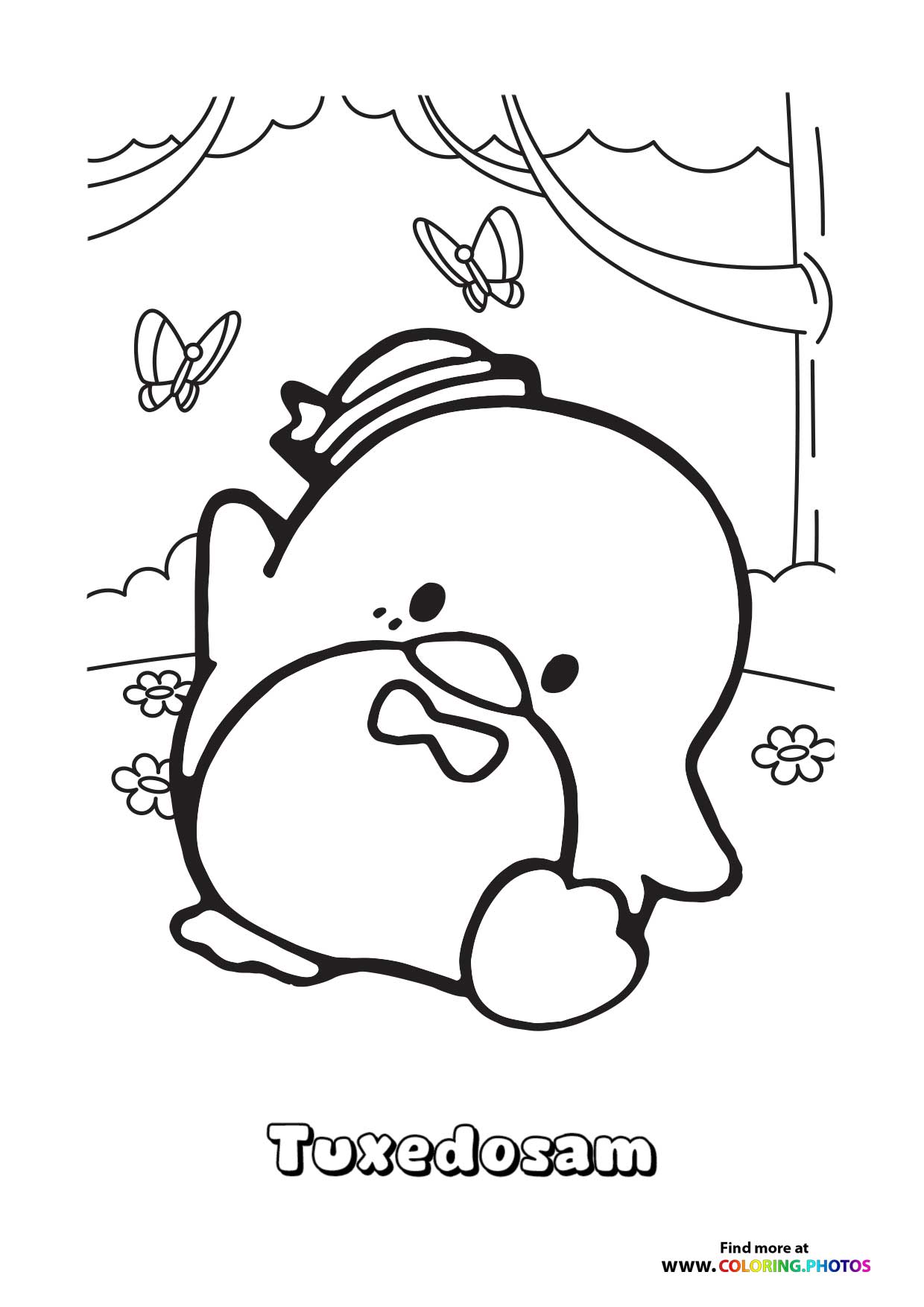 Tuxedosam from Sanrio
