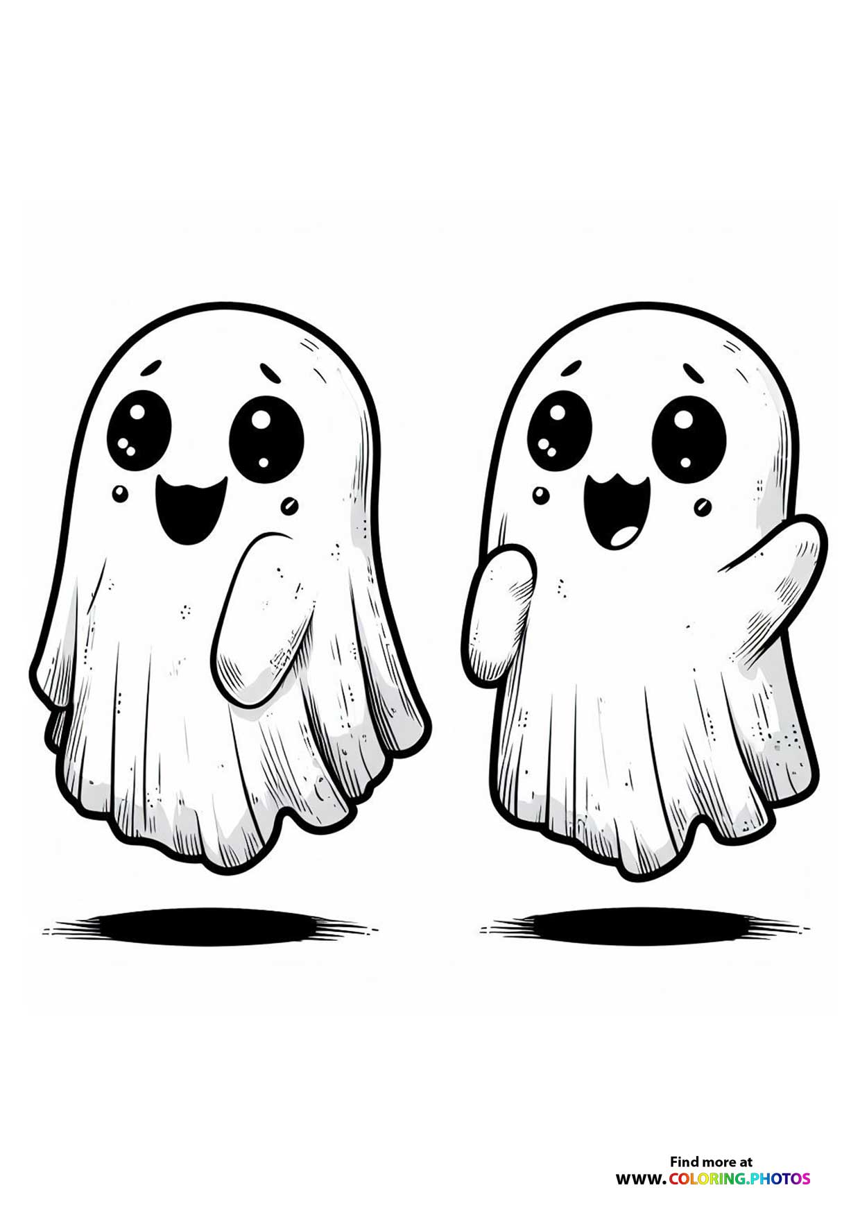 Happy Halloween Ghosts