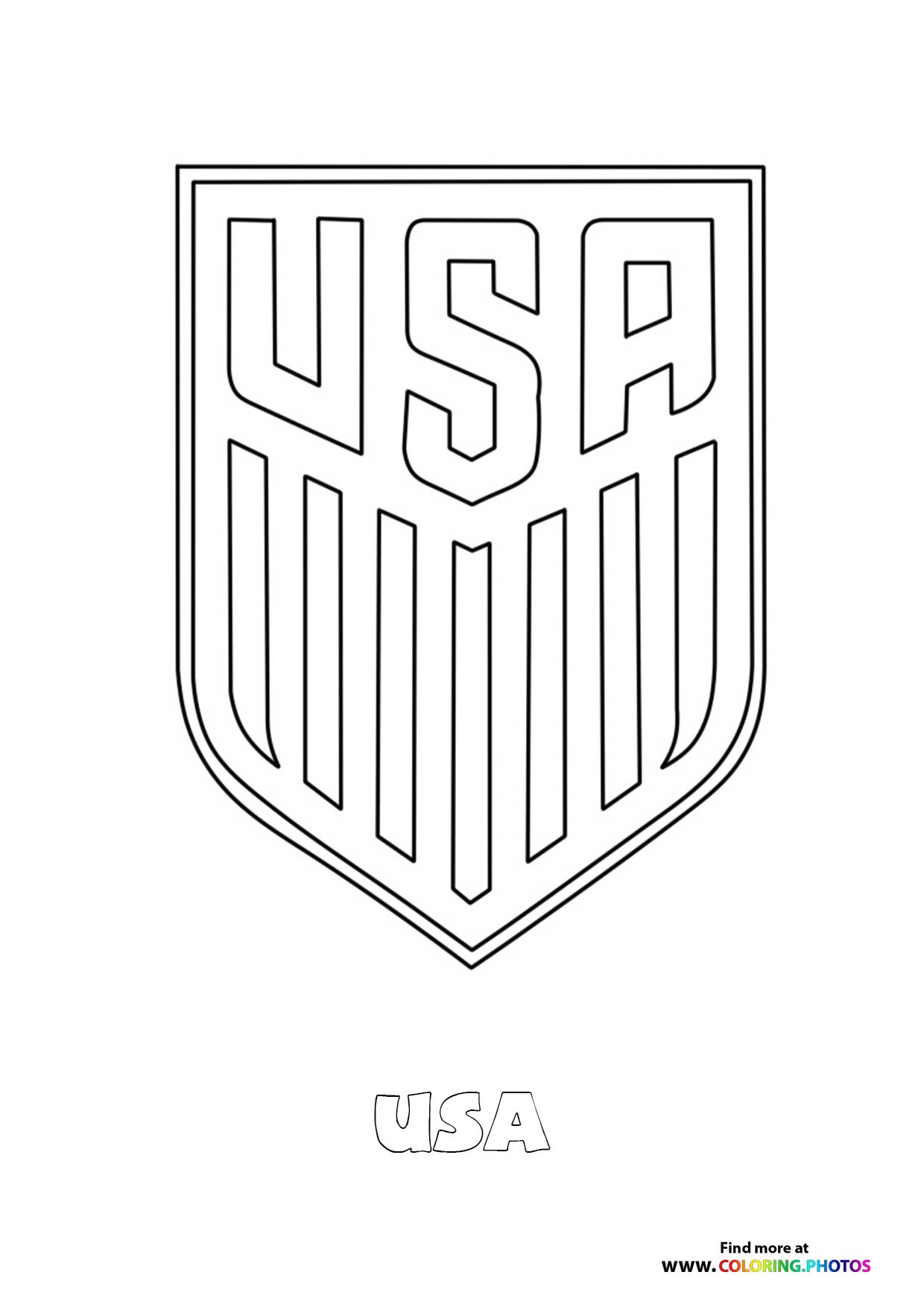USA team logo Copa America 2024