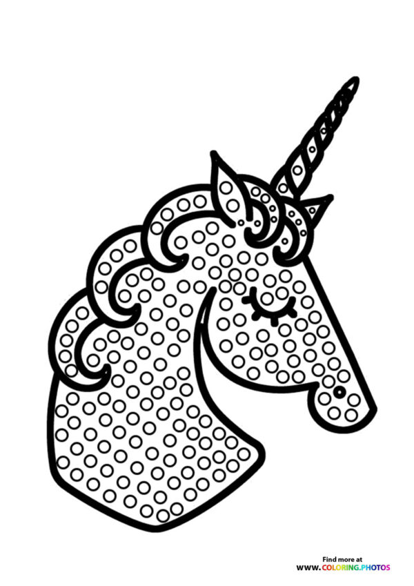 Pop It Unicorn Head