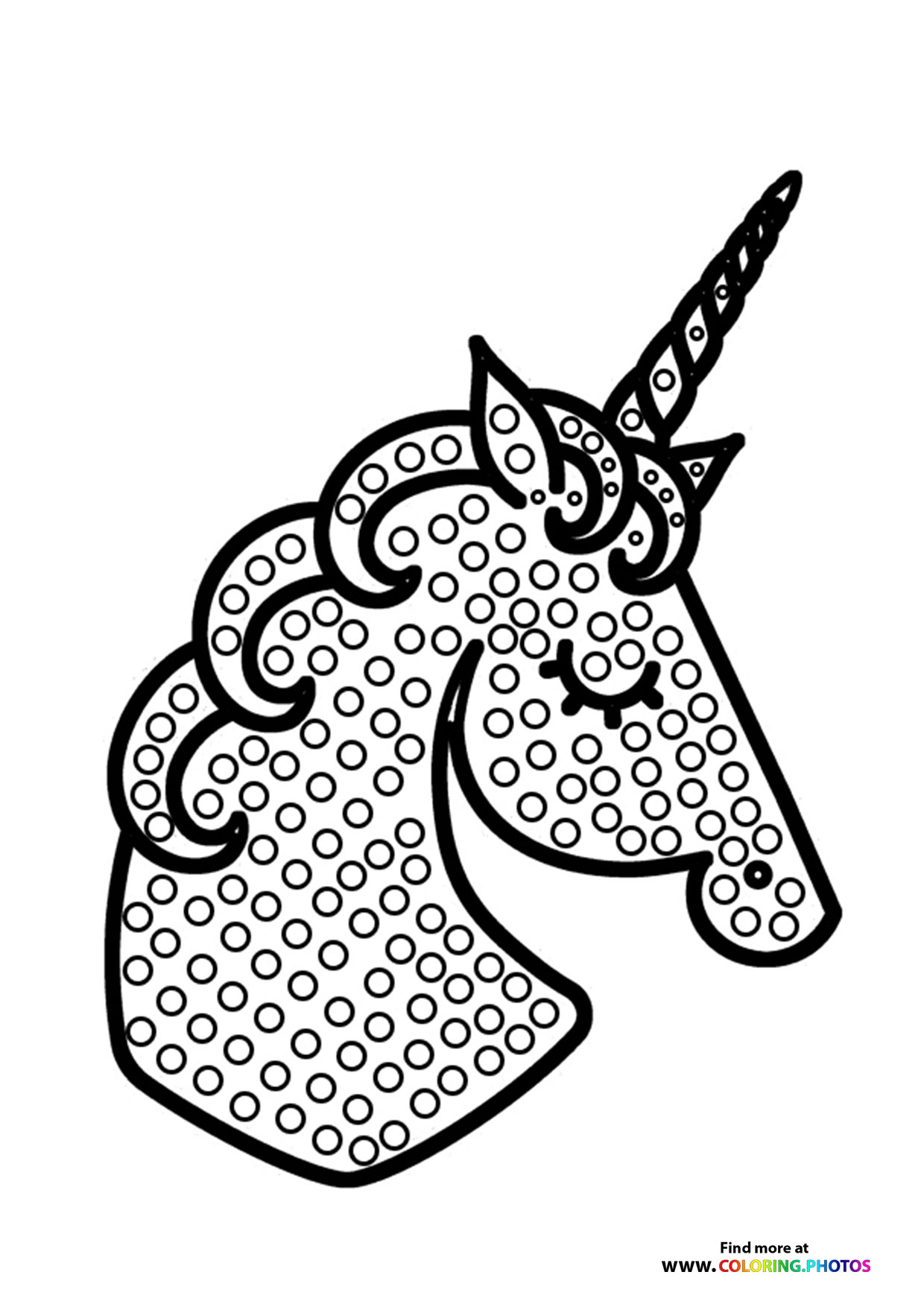 Pop It Unicorn Head