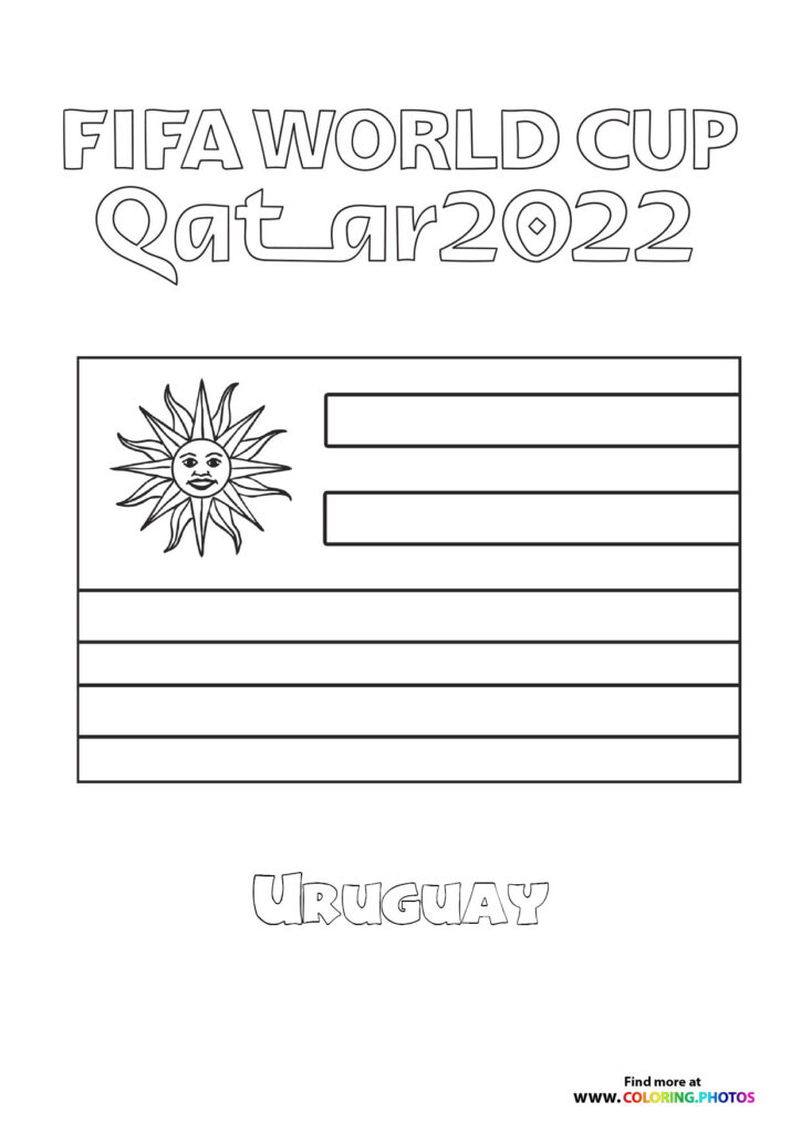 Uruguay World Cup flag