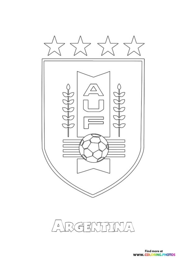 Uruguay team logo Copa America 2024