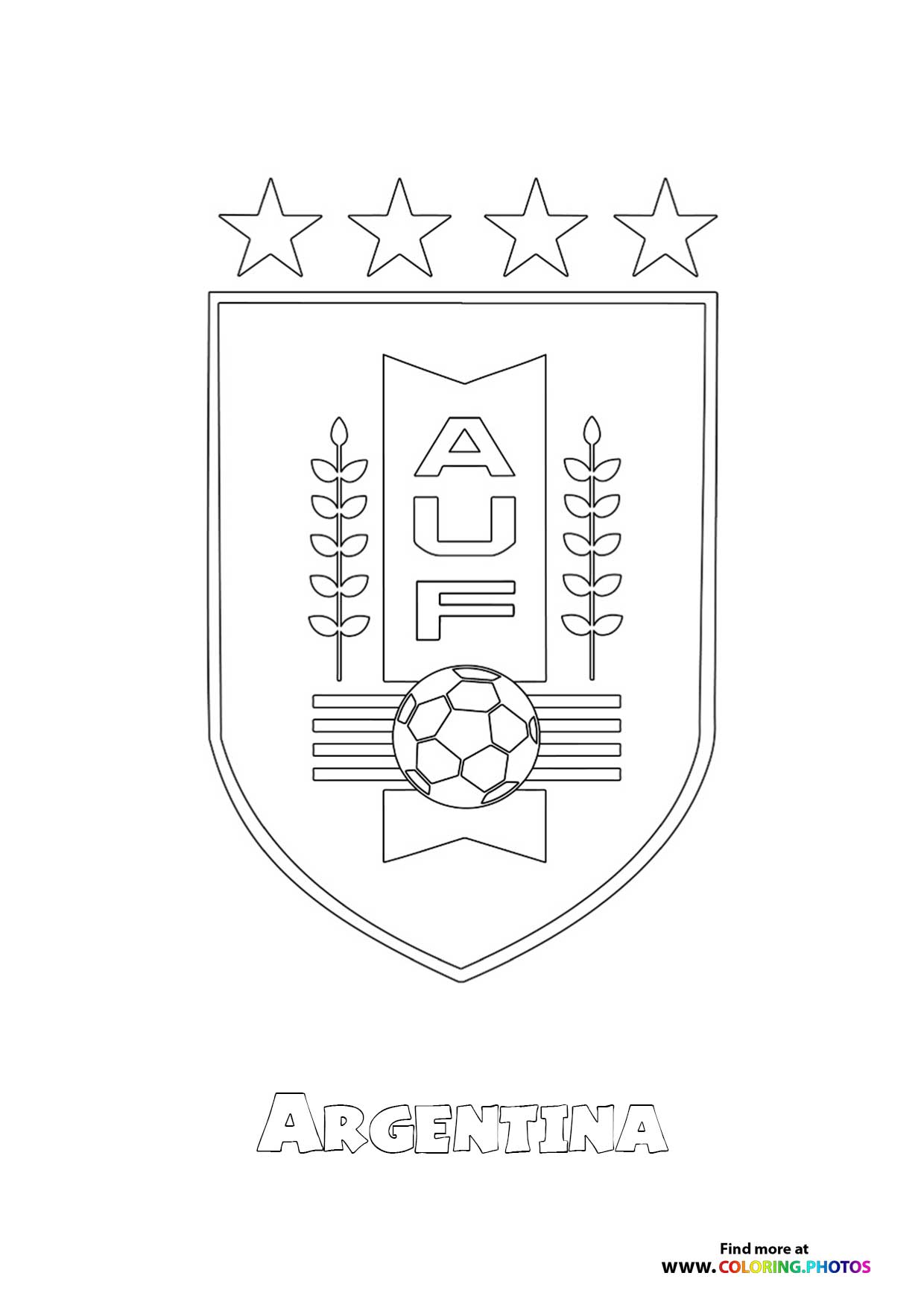 Uruguay team logo Copa America 2024