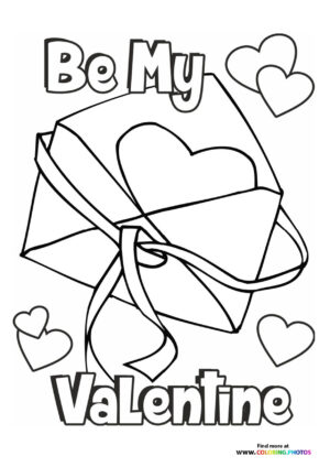 Be My Valentine Love Letter