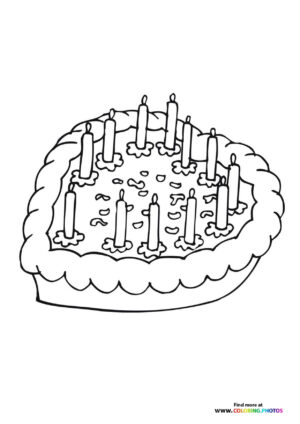 Birthday Cake with Candles