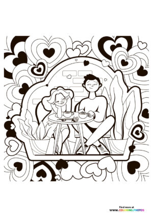 Couple's Romantic Dinner