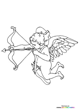 Cupid with Bow and Arrow