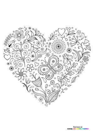 Valentine Heart Mandala