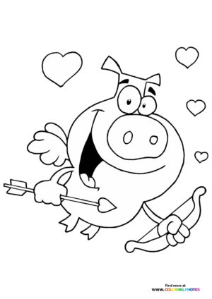 Cupid with Love Arrow