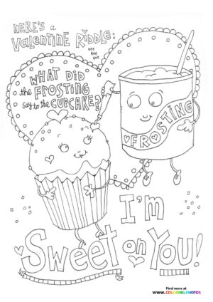 Sweet on You Valentine's Doodle