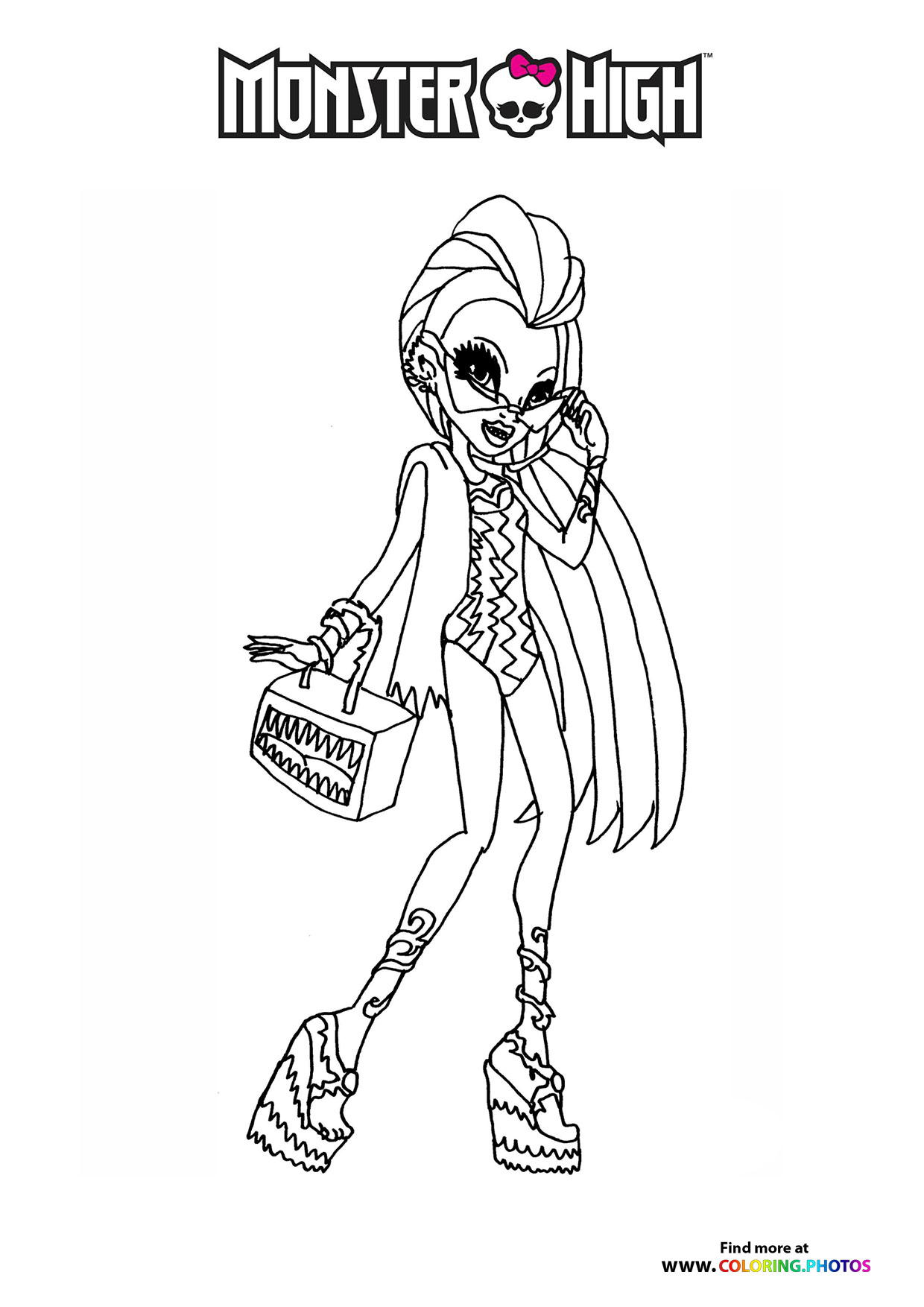 Draculaura in Fangtastic Style
