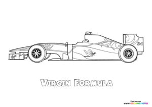 Virgin Formula 1 car