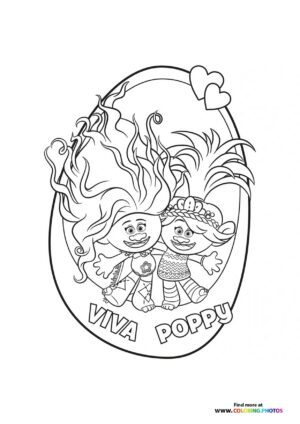Poppy and Branch with Viva Poppy