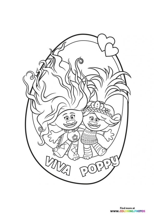 Poppy and Branch with Viva Poppy