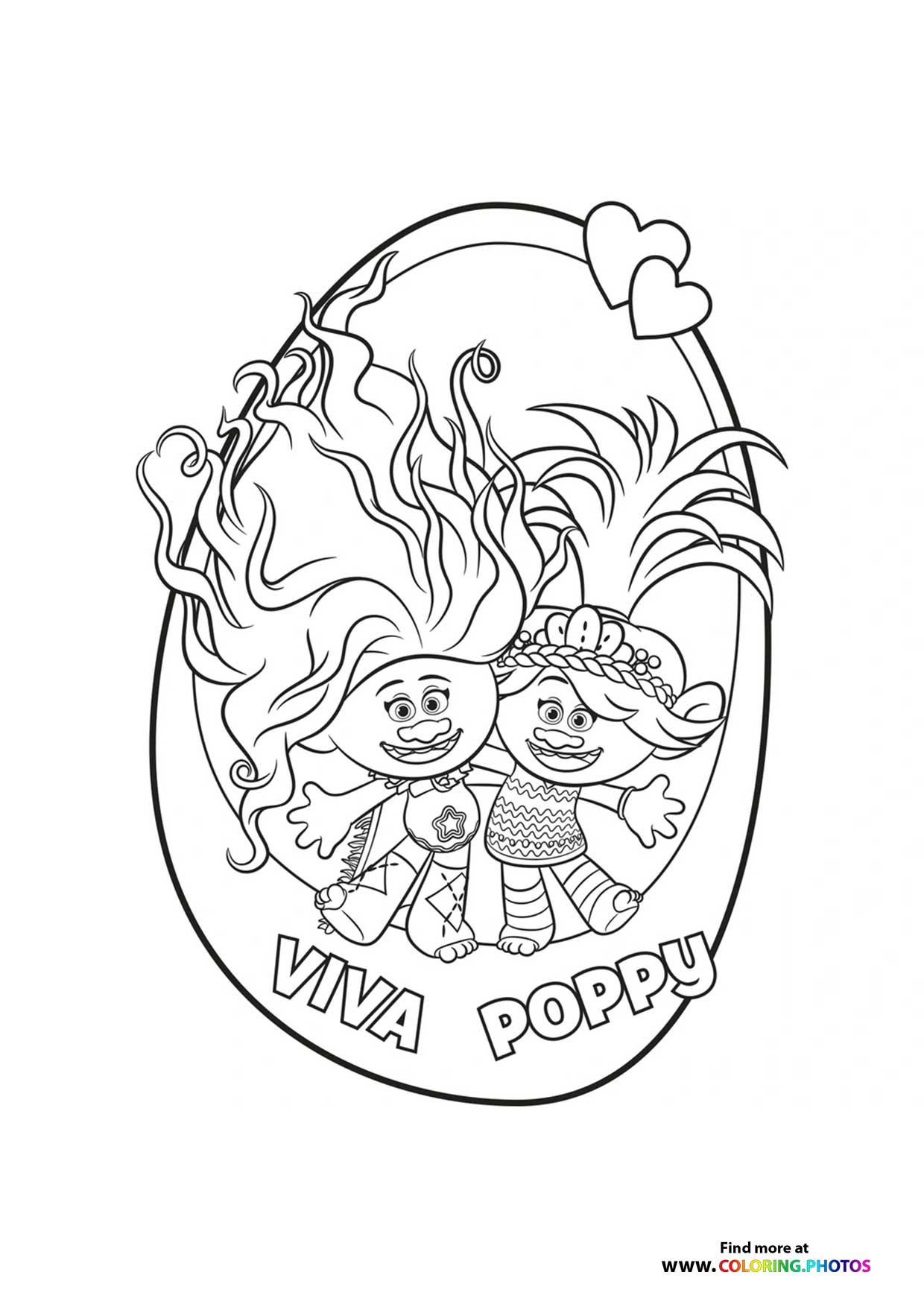 Poppy and Branch with Viva Poppy