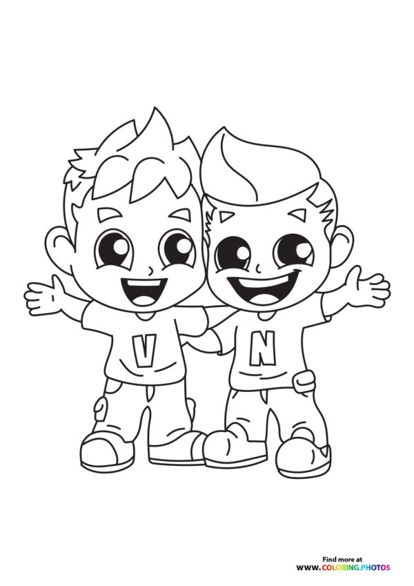 Vlad and Niki cartoon