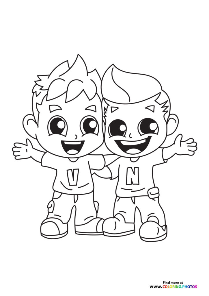 Vlad and Niki cartoon