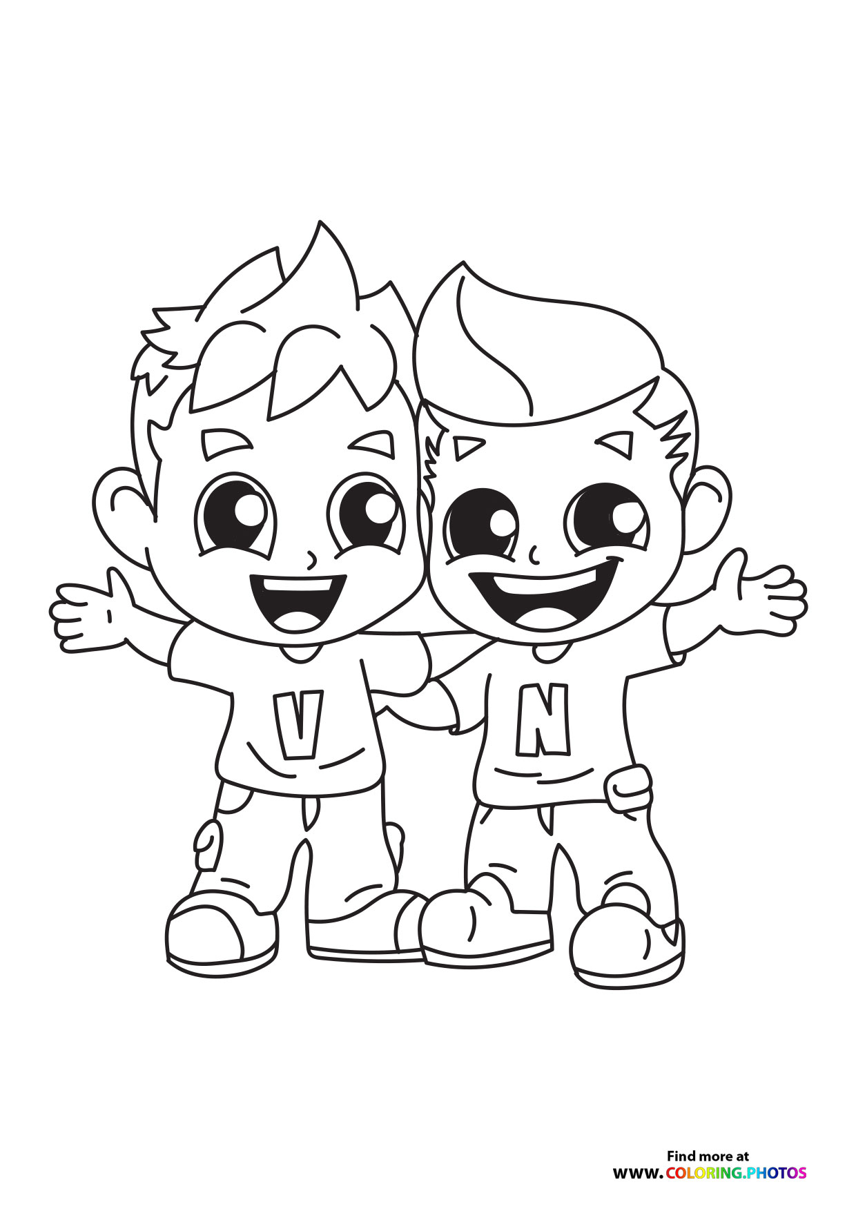 Vlad and Niki cartoon
