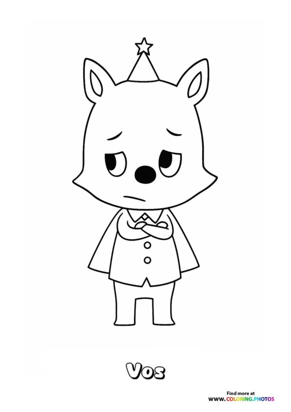 Labubu Vos with Party Hat