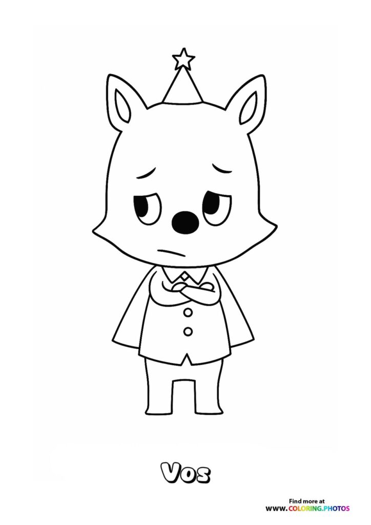 Labubu Vos with Party Hat