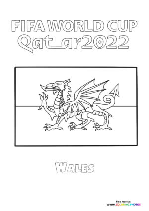Wales World Cup flag