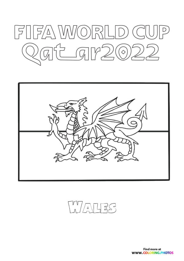 Wales World Cup flag
