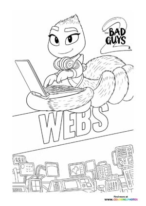 Webs with Laptop