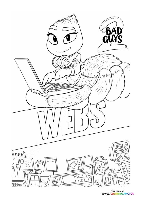 Webs with Laptop