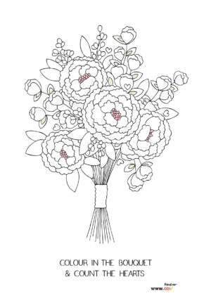 Wedding Bouquet with Peonies