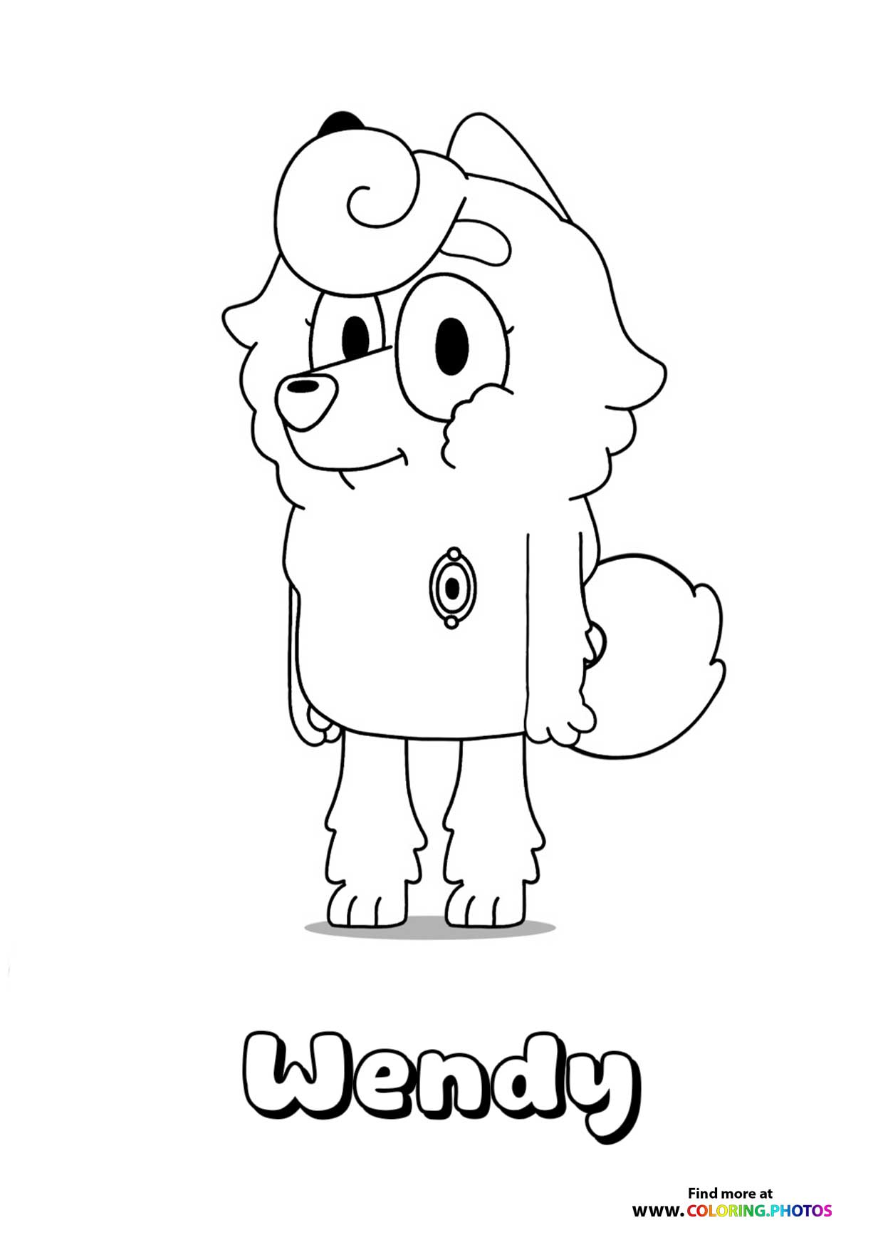 Wendy from Bluey