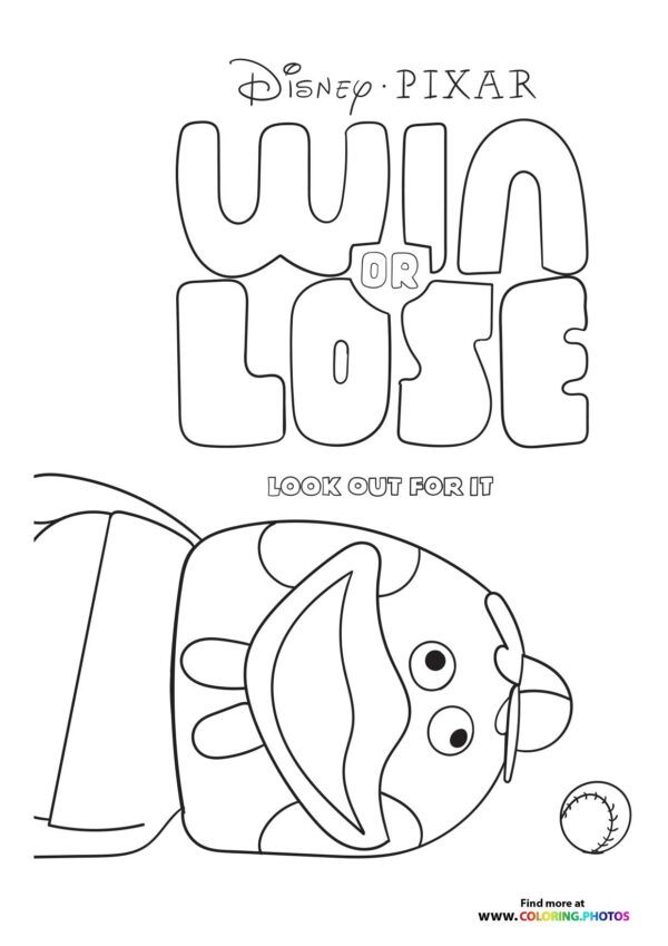 Win or Lose chicken poster