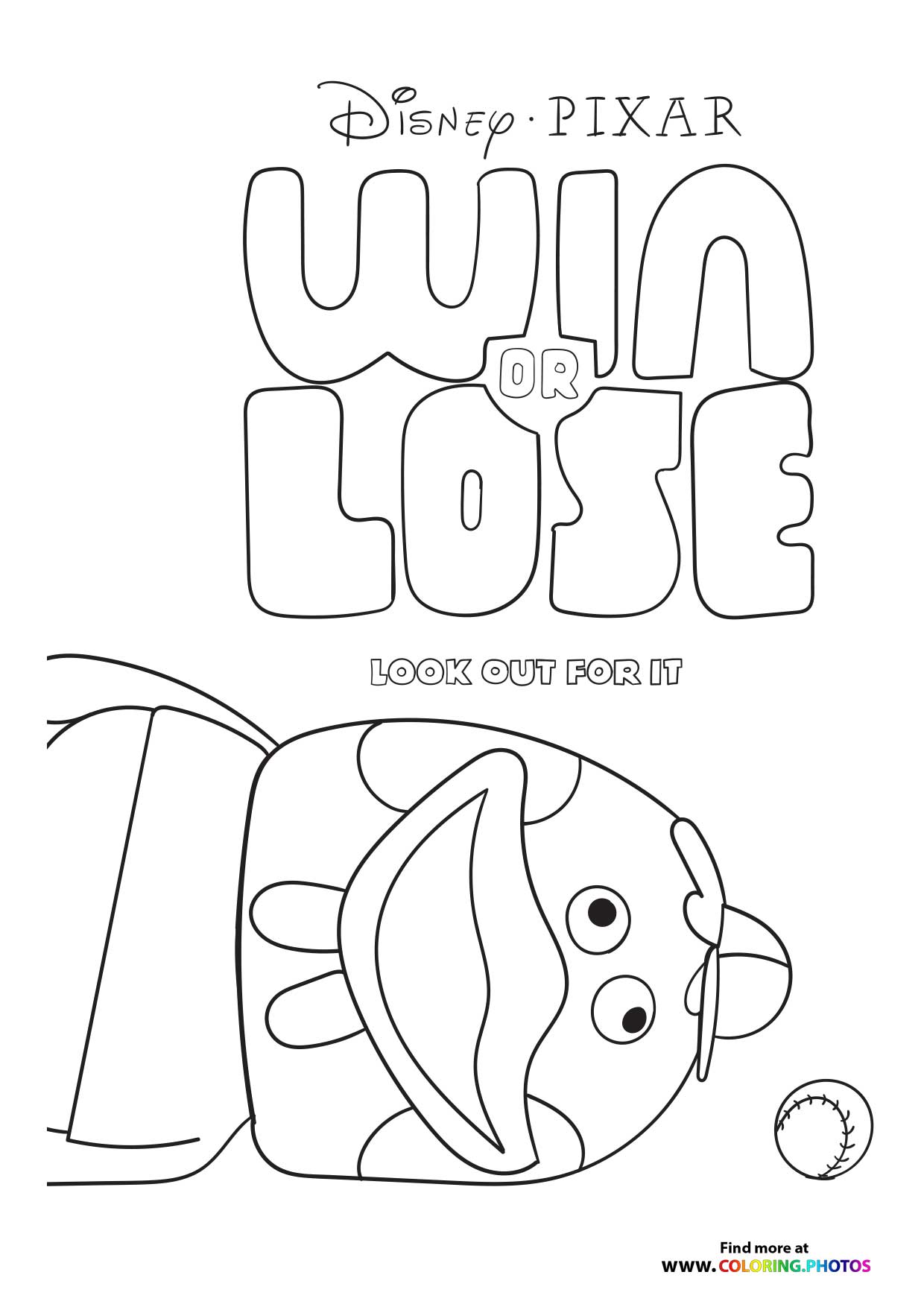 Win or Lose chicken poster