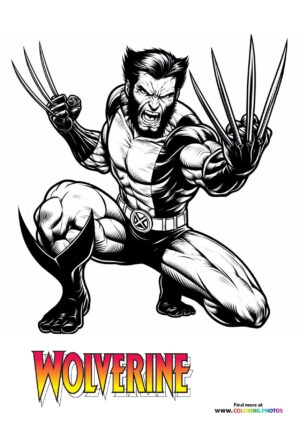 Wolverine with Claws Extended