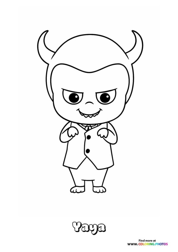 Yaya the Horned Labubu
