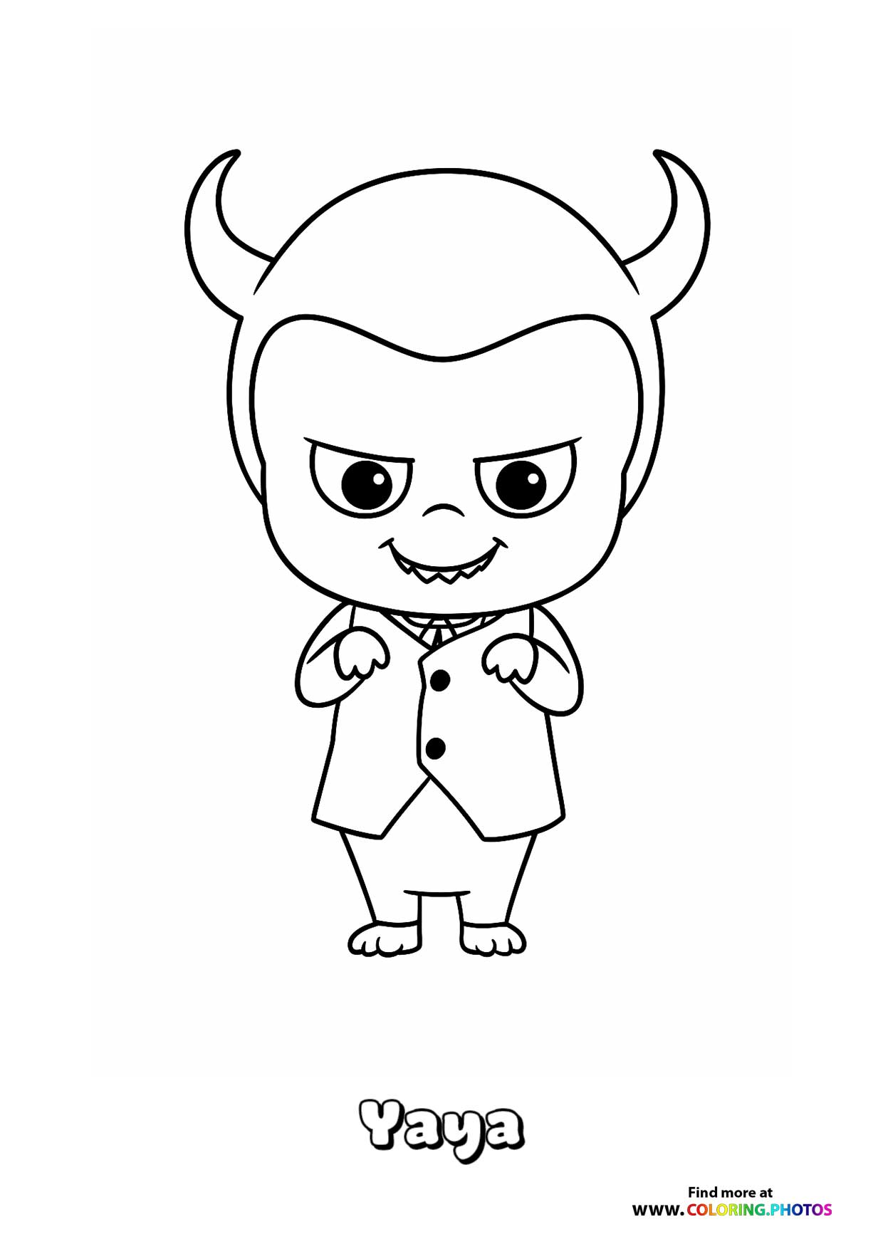 Yaya the Horned Labubu